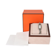 Hermes Steel Diamond Nantucket Quartz Watch